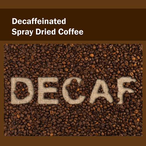 Decaffeinated Spray Dried Coffee